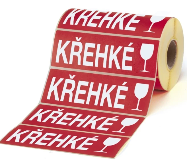 Etikety s tiskem - potravinářský průmysl